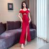 New Style Women's High-End Banquet Dress - Sexy Slimming & Soft Technician Workwear