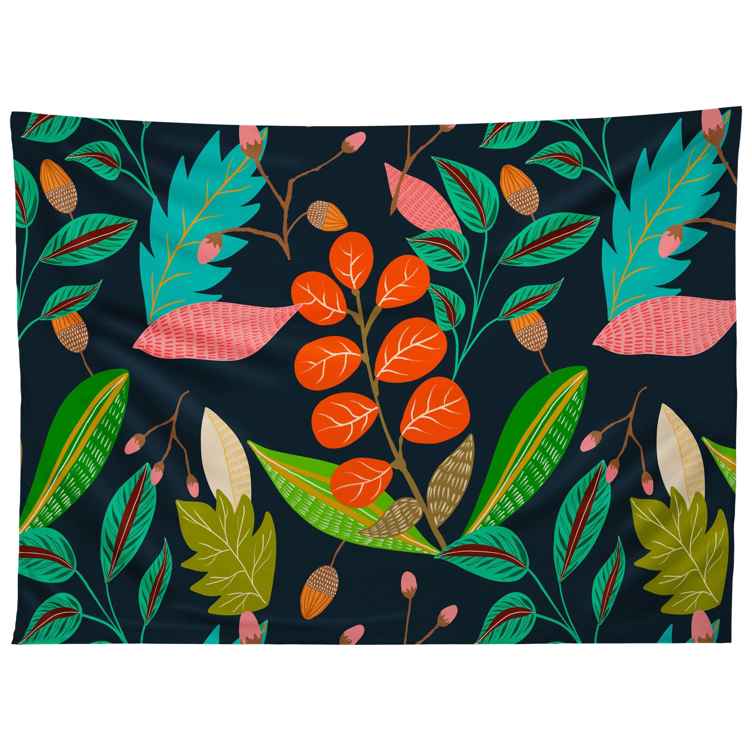 BOTANIC FLORAL 1 tapestry 75x100