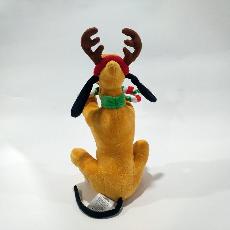 Kawaii 27cm Pluto O Cãozinho Versão de Natal. Brinquedos de Pelúcia Macios Bonecos de Pelúcia Pluto Brinquedos Presentes Para Crianças