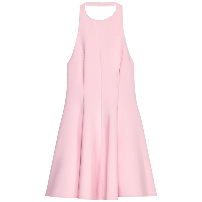 Zaprha 2025 New Arrival French Style Beautiful Wavy Style Wide Hem Halterneck Short Dress Waist Tight Slim Looking 2858777