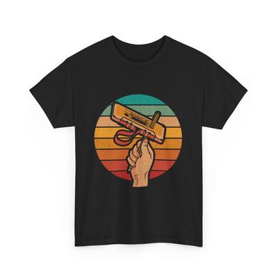 Retro Rewind T-Shirt | Kassetten-Bleistift-Shirt
