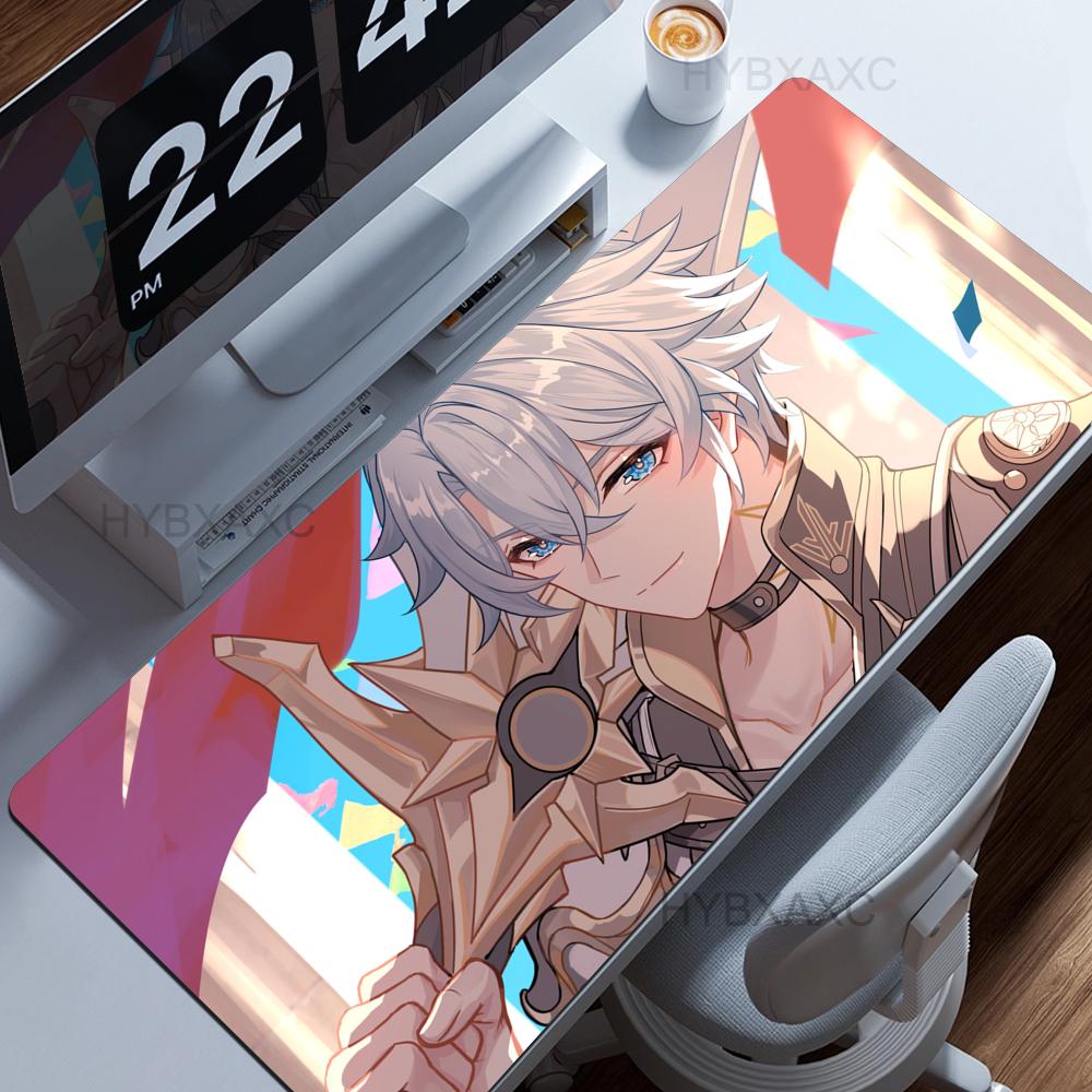 Honkai Star Rail Phainon Anime Mouse Pad Pc Cabinet Carpet HD Printing Laptop Keyboard Pad Office Accessories Desk Mat