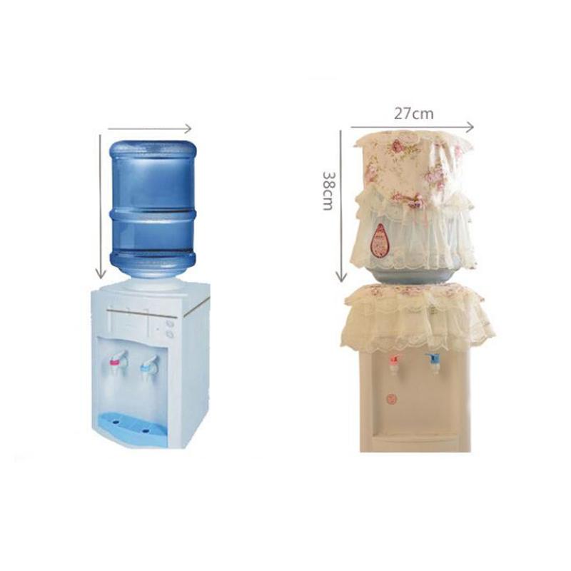 Water Dispenser Covers Lace Embroidered Drinking Fountain Machine Dust Cover Dustproof Protector Household Kitchen Accessories