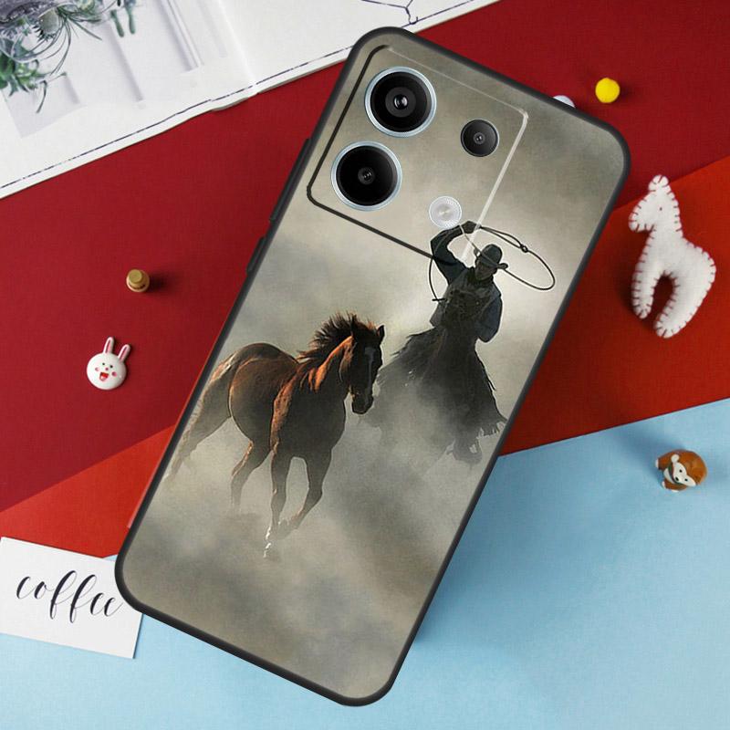 Extreme Sport Rodeo Cowboy Case For Xiaomi Redmi Note 12 11 10 9 8 13 Pro Plus 12S 11S 10S 9S 10A 9C 10C 12C 13C Cover