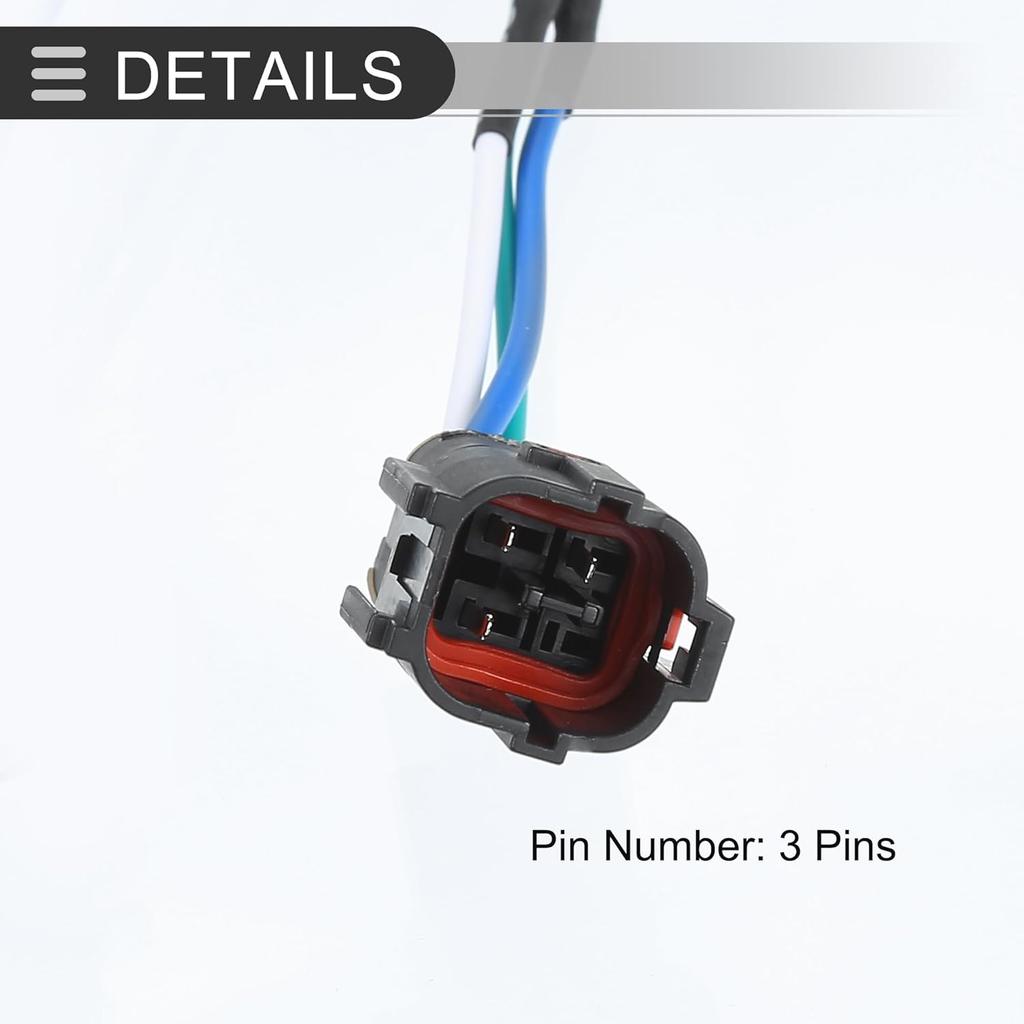 Motoforti Rücklicht-Steckerverkabelung, Heckleuchten-Kabelbaum, für Kia Sportage 2016-2019 2.0L 2.4L, Kunststoff, Nr. 92480D9020, Grau