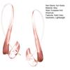 Yousheng 1 Pair Women Ear Hook Retro Geometric Alloy Smooth Polished Lightweight Hanging Earrings for Everyday Wear Parties And Special Events