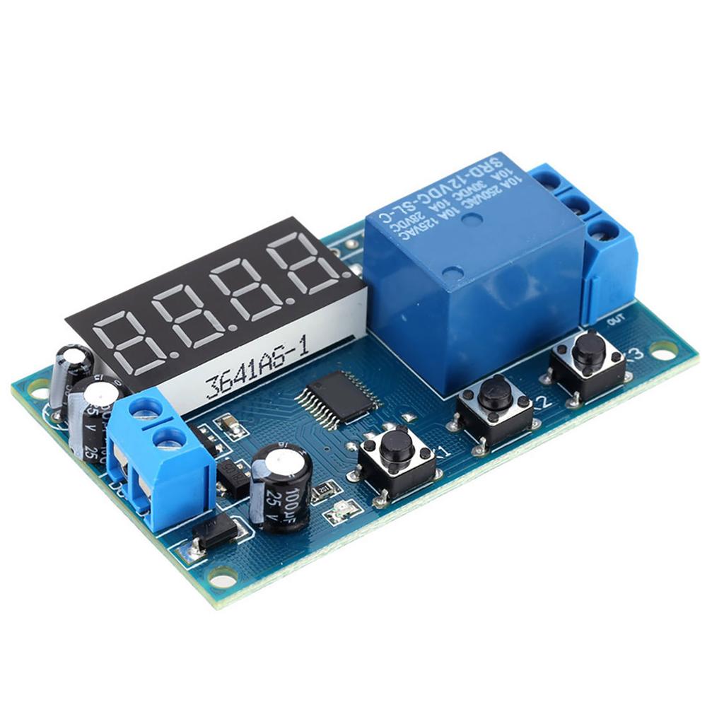 Multifunction Delay Time Module   Control Relay Cycle Timer   12V