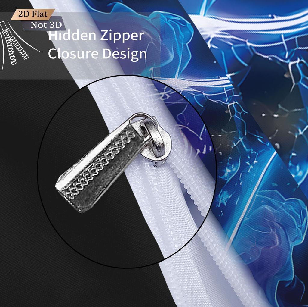 3pcs Magic Potion Core Free Bedding Set Comfortable Multi Size Bedding Set for Bedroom and Dormitory Bedding, Machine Washable