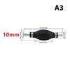Hand Fuel Primer Pump One Way Check Valve Gas Diesel 6/8/10/12mm Oil Transfer Petrol for Car Boat Marine Outboard 6