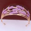 Luxurious and Fashionable Bridal Crown Wedding Dress Style Photo Crown Super Sparkling Rhinestone Tiara