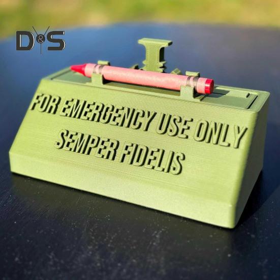 Crayon Holder Desk Ornament 3D Printed Crayon Storage Rack with Hidden Lifting Shelf Multifunctional Crayon Display Organizer Decoration