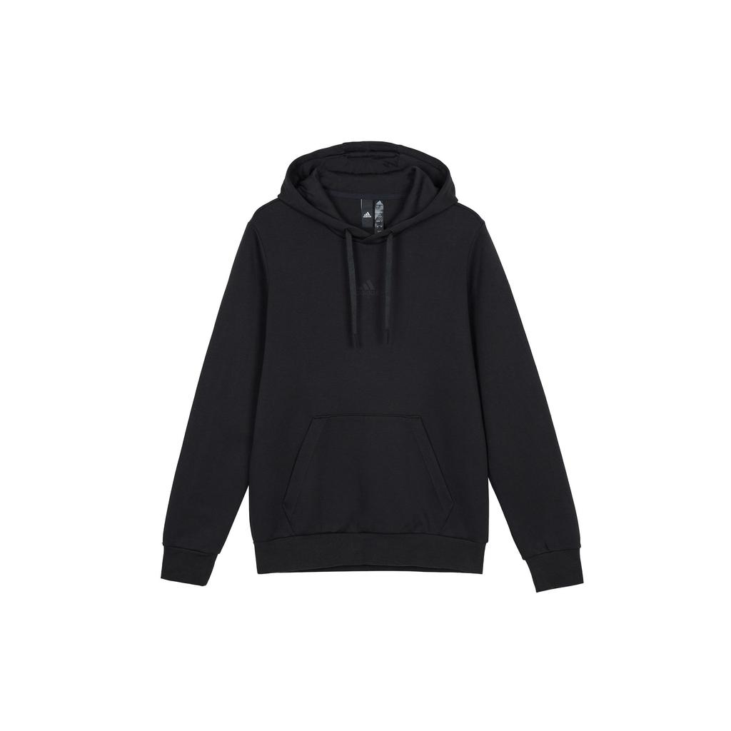 Adidas Sweatshirts Men's Black Hooded Moderate Regular H39271