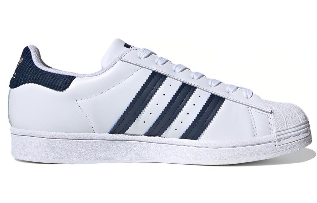 adidas Originals Superstar Shoes 'Cloud White Navy Blue' Men's