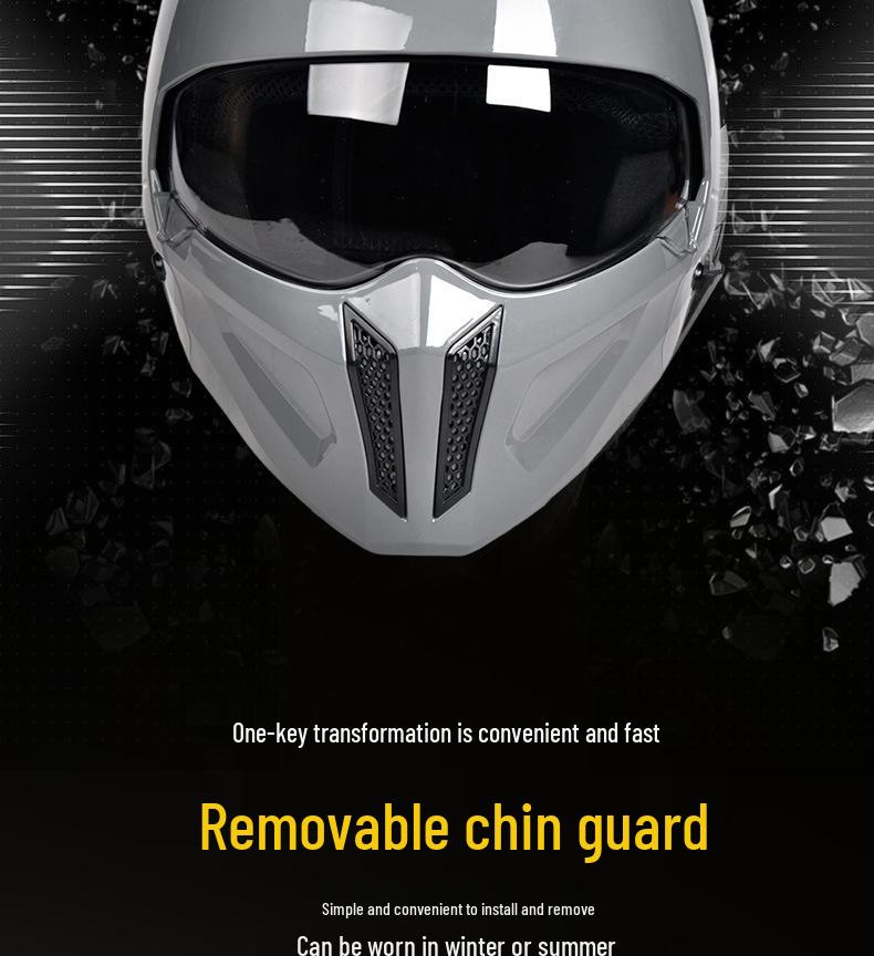 Scorpion Warrior Certified Retro Motorcycle Helmet, Full Face, All-Season