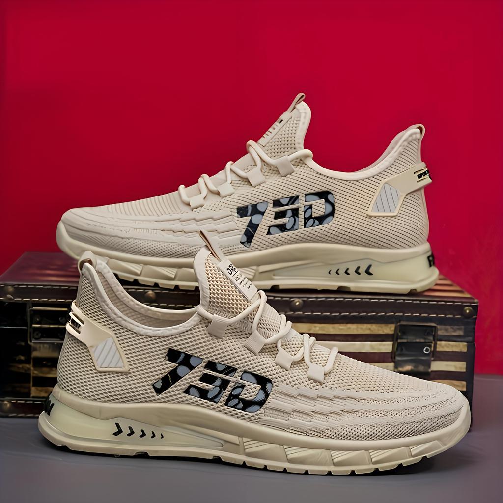 

Мужские слипоны со шнурками — устойчивая к запаху спортивная обувь — легкая и дышащая 45 хаки