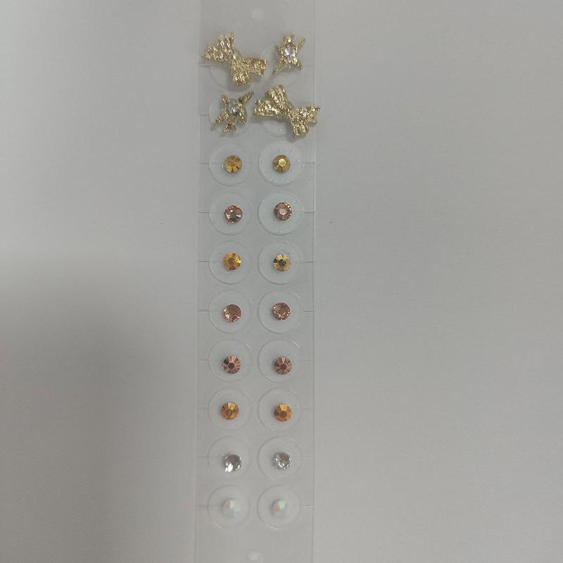 20PCS/Sheet Fashion Pearls Ear Point Stickers Ear Pressure Stick Acupuncture Auricular