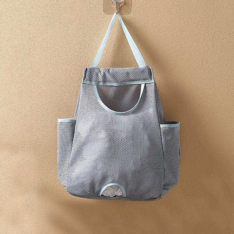 Kitchen Garbage Bag Storage Artifact Plastic Bag Storage Box For Shopping Bags Wall Mounted Pull-Out Sorting Bag Collection YLE544