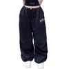 Overalls Floor Pants Summer New Retro Paratrooper Pants Loose High Waist Wide Leg Dancing Pants