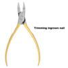 Cuticle Trimmer Nipper Toe Nail Clipper Pedicure Remover Tools for Ingrown Toenail