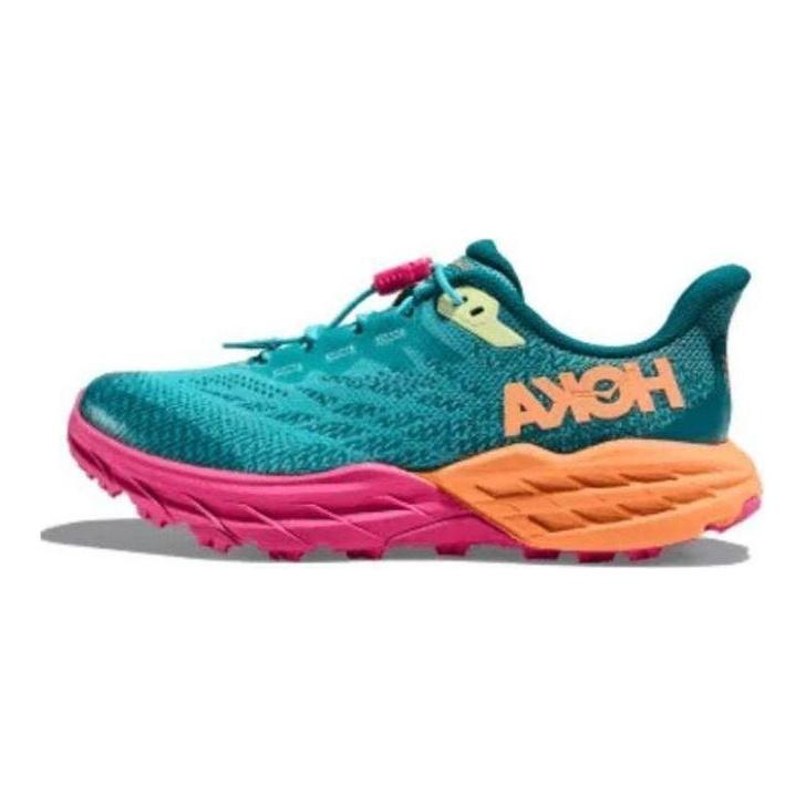 HOKA Speedgoat 5 Barn Deep Lake Ceramic Barn Sneakers Blå 1134470-DLCR