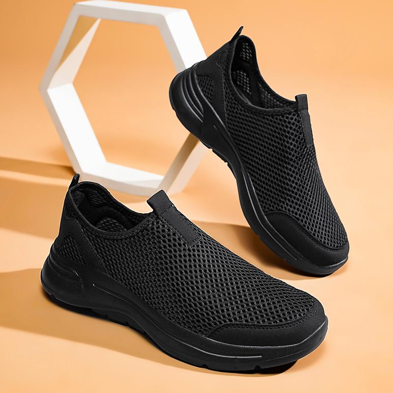 Fashion Men's Sneakers Breathable Mesh Men Casual Shoes Outdoor Non-Slip Big Size Loafers Walking Lightweight Male Tennis shoes