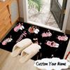 Custom Name Cowardly Dog Adventure Carpet, Chair Rug,Area Rug for Office Bedroom living rooms bedroom, Doormat decor Christmas fan gifts