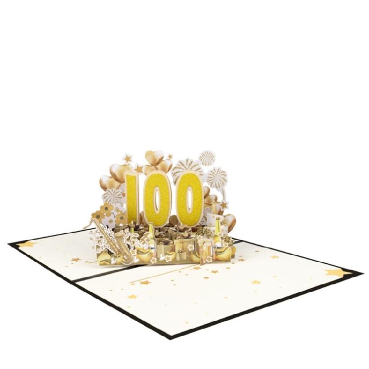 

Stylish 3D Anniversary Card Unique Handmade 3D Greeting Card for Anniversary Celebration of Togethernesses