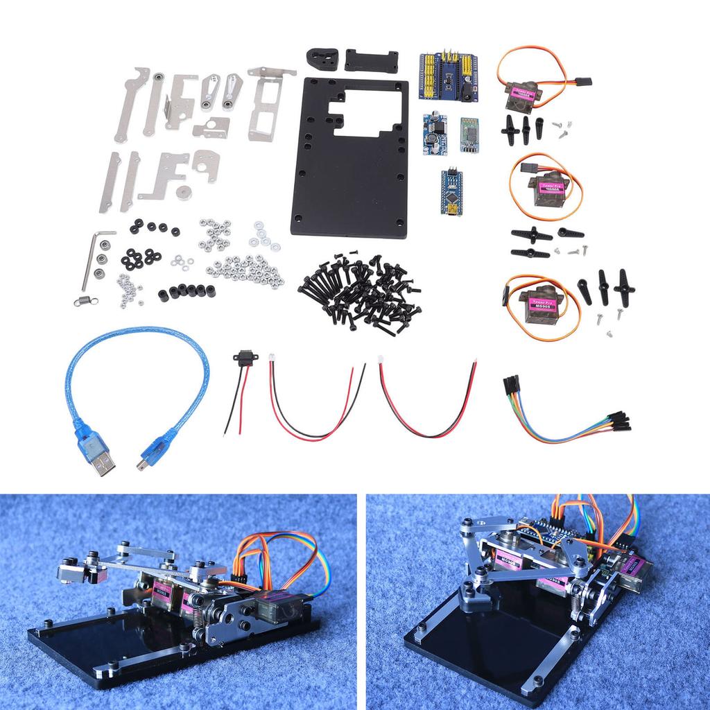 Zeichenroboter-Bausatz Mechanischer Arm Pädagogisch   Stiftplotter Schreibroboter-Bausatz für den Unterricht im Klassenzimmer