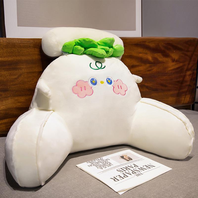 Cartoon Headboard Large Backrest Pillow for Student Dormitory: Soft Sofa, Bed, or Bay Window Reading and Lumbar Support Cushion