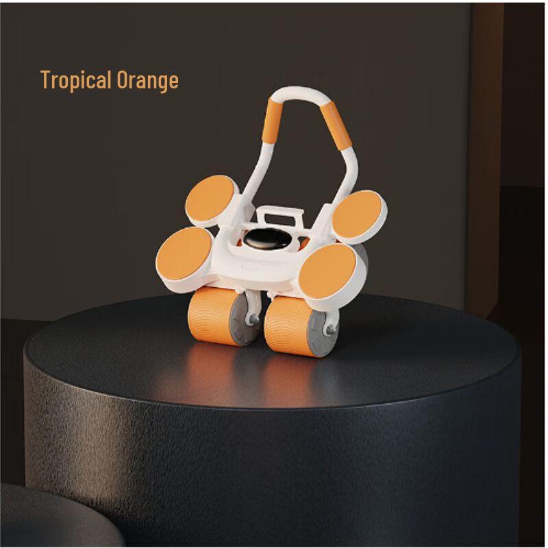 Automatic Rebound 4-Wheel Abdominal Roller