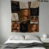 Shakira Wall Tapestry Aesthetic Wall Hanging Printed Fabric Blanket Decorative Tapestries for Bedroom Living Room Home Decor