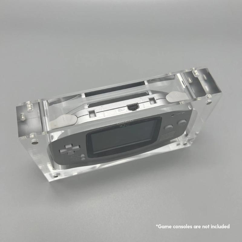 Gaming Accessories Game Case Box High Transparent Acrylic Display Protections Box Case Lightweight fitting for GBA