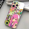 Japan T-Tokidokis Genomskinligt Telefonfodral För iPhone 17 16 15 11 12 13 14 Pro Max Mini Mjukt TPU Silikon Plus