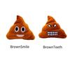 Adorable 8in Poo Family Emoji Plush Toy For Stress Relief And Home Decoration