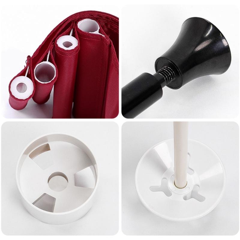 Portable Golf Practice Flagstick Set With ABS Putting For Indoor Outdoor Training