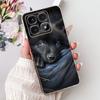 Clear For Xiaomi 14T Case Cover Luxury Cute Cat Fashion Flowers Funny Cool Painted Soft Phone Case 2406APNFAG