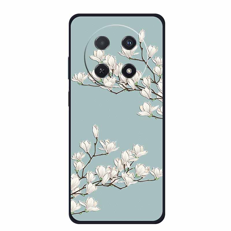 3D Emboss Case For Huawei Nova 14i Phone Case Coque Flowers Silicone Soft Back Cover For Huawei Nova 13i Y91 12i Case Funda Para