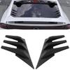 Rear Windshield Side Spoiler Side Vents Decoration General Window Louvers Universal Exterior Decorative Rear Wing  Accessories