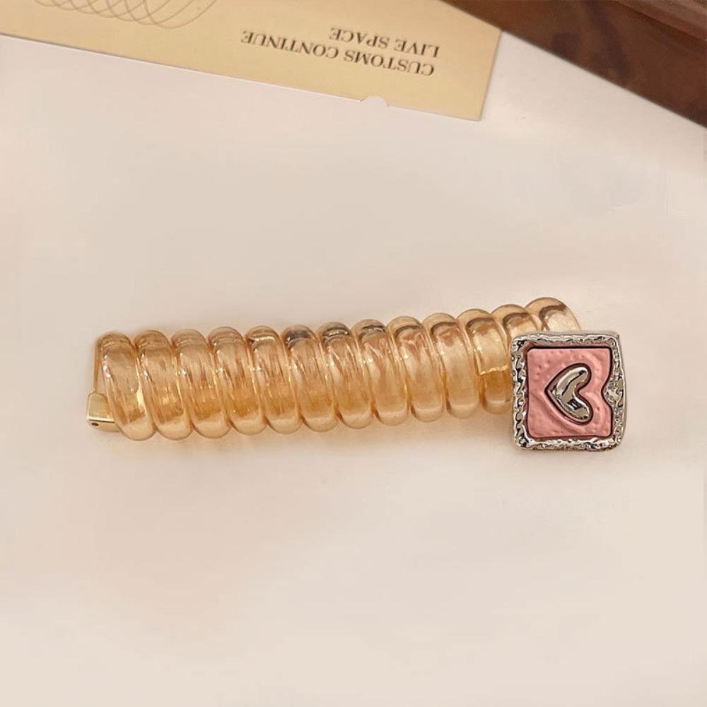 

Y2k сердце дизайн хвост эластичные резинки для волос резиновые резинки для волос пучок резинки для волос телефонный провод аксессуары для волос женская повязка на голову 4