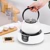 Halogen Ceramic Electric Stove with Smart Timer – Versatile Mini Tea Brewing & Kettle Warmer, Compatible with All Pots