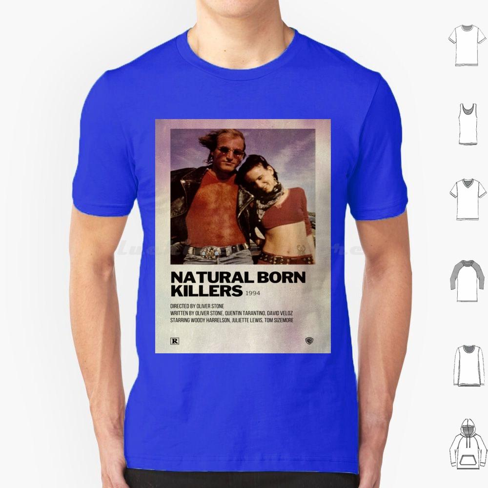 Natural Born Killers Poster T Shirt Big Size 100 Cotton Natural Born Killers Quentin Tarantino Tarantino Mickey And Mallory