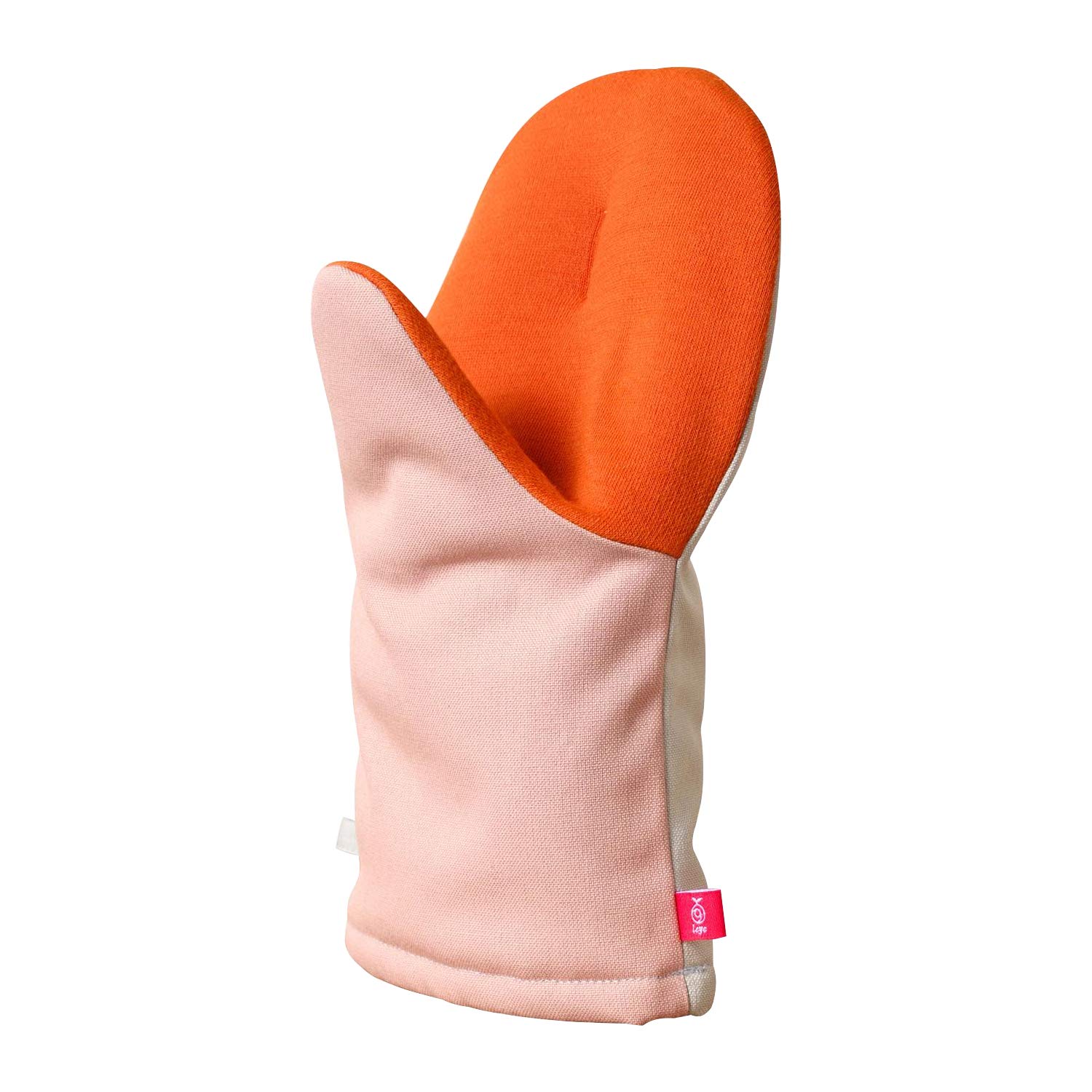 

Oaks Raye Mittens, Heat-Resistant, Strong Grip, Large, Set of 2, Pink and Gray