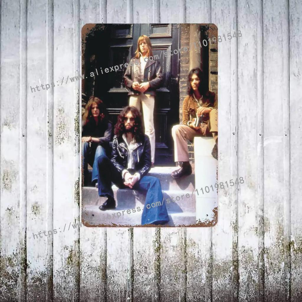 Bad Company Band metal Decor Poster Vintage Tin Sign Metal Sign Decorative Plaque for Pub Bar Man Cave Club Wall Decoration