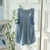 Women's Quick-Dry Sleeveless Yoga T-Shirt - Racerback, Loose, Breathable Fitness Top for Summer Running