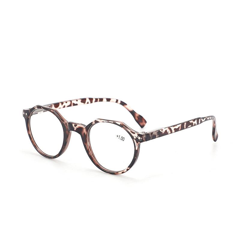 Round Reading Glasses Men Women Popular Small Frame High-Definition Presbyopia Eyeglasses For The Elder  Diopter +1.0 To + 4.0