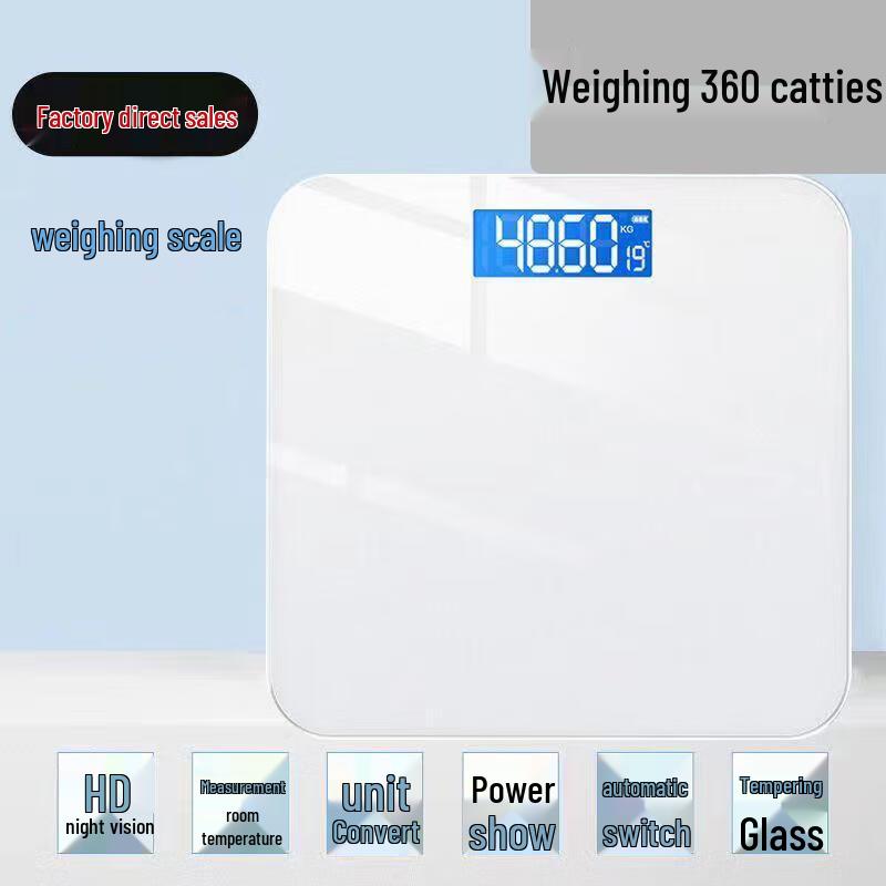 

Xiuhu Smart Rechargeable Body Fat Scale