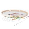 Women's Leather Decorative Buckle Pull-Through Waistband Belt for Skirts and Suits - Punch-Free Design.