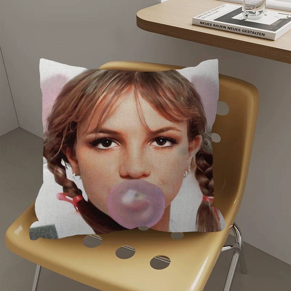 B-Britney S-Spears Kuddfodral Dekorativ Kudde Soffa Heminredning fodral kuddfodral