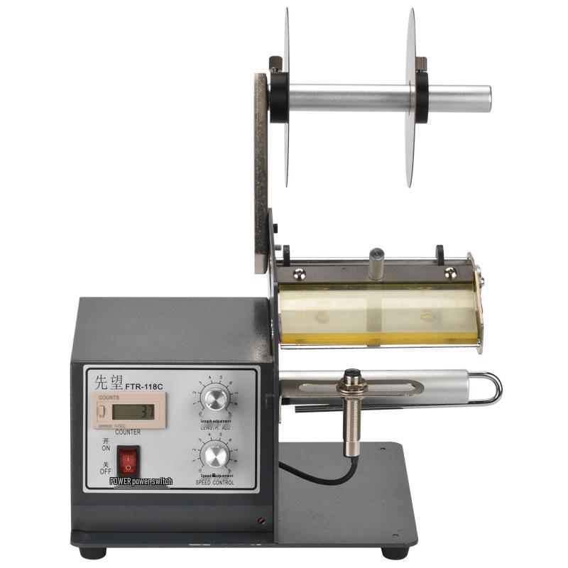 Automatic Label Peeling Machine FTR-118C with Fiber Optic Sensor