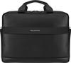 Moleskine Classic Slim Briefcase, Men's, Black, Fits 15-inch Laptop, Includes Shoulder Strap